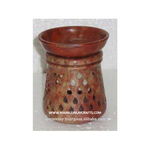 Soapstone-Quemador de aceite aromático, bonito - Product Image 1