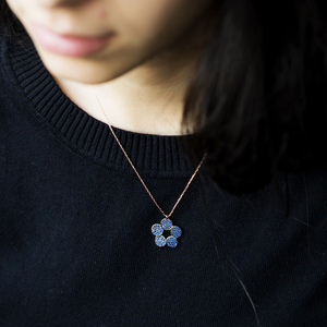 Colorido forma de pentágono de círculo colgante al por mayor 925 joyería turca de plata esterlina - Product Image 6