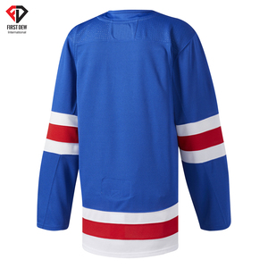 Maillot de Hockey sur glace, maillot de football sur glace, couleur unie, pour homme, broderie, Design 100% Polyester, personnalisé, nouvelle collection - Product Image 6