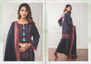 Último Diseño 2024, Marca REGALIA, Modelo SallinaKhaddar-508, Salwar Kameez Pakistaní Listo para Usar para Mujer, Estampado Digital - Product Image 2