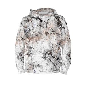 En gros personnalisé 100% coton tie dye blanc et doux qualité de hoodies hommes - Product Image 2