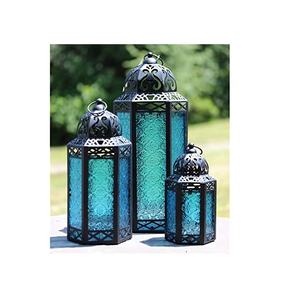 Lanterne en métal marocaine de haute qualité nouveau Design décoration de la maison pour Noël Logo personnalisé prix de gros nouveauté - Product Image 1