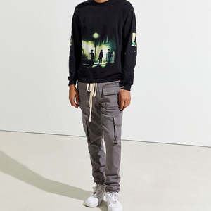 Pantalones de chándal personalizados para hombre, ropa para correr de alta calidad, acolchada, para clima frío, Invierno - Product Image 1