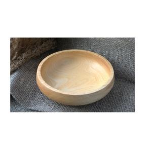 Wholesale Acacia Wooden Salad Bowl Antique Natural Salad Bowl for <b>Dinnerware</b> Salad Hands Server Hot Product - Product Image 4