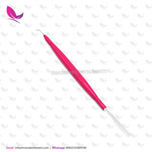 Pince à cils en acier inoxydable de haute qualité Logo personnalisé marque privée outil de levage de cils écologique meilleur prix pointu - Product Image 4