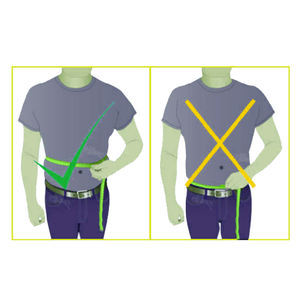 Cinturón de levantamiento de pesas de cuero de vaca de alta calidad, cómodo diseño de levantamiento de potencia contorneado, parte superior acolchada ajustable antideslizante para - Product Image 6