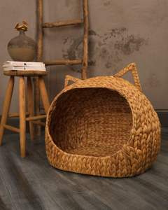 Directo de fábrica, Jacinto de algas marinas, casa para mascotas, jacinto de agua, cama para gatos, regalo estampado de animales, camas y accesorios para mascotas - Product Image 2