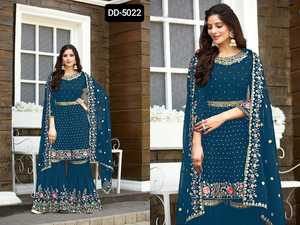 Nuevo diseño de éxito estilo pakistaní Salwar Kameez bordado pesado trabajo libre vestido étnico indio para ropa de fiesta de Damas incluyendo - Product Image 5