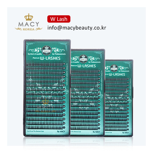 ขนตาส่วนบุคคลต่อ W สังเคราะห์วัสดุขนตามิงค์พรีเมี่ยม - Product Image 1