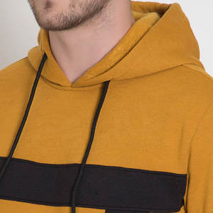 Sudadera con capucha de manga larga para hombre, Jersey deportivo personalizado de Color liso, estilo de invierno, alta calidad, venta al por mayor - Product Image 4