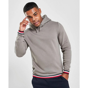 Nouveauté 2026 : Sweat à capuche décontracté pour homme, manches longues, couleur unie, style urbain - Product Image 1