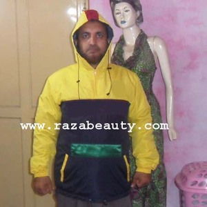 RBI Men's Winter Windbreaker Bomber Jackets & Hoodies Reversible Waterproof 100% Polyester - Product Image 2