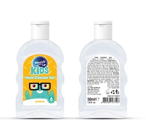 Gel desinfectante de manos para niños de etiqueta privada, 50ml, hecho de pavo, sin alcohol, sabor a fresa, accesorio para el cuidado de la salud, Material plástico - Product Image 4