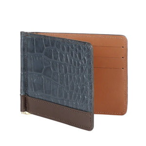 Portefeuille en cuir pour hommes, collection 2020, porte-cartes moderne de luxe, en cuir pu, vente en gros - Product Image 2