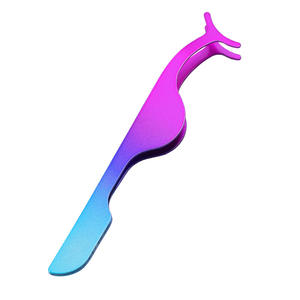 Outils cosmétiques Pince à épiler en acier inoxydable 8 couleurs certifiée CE avec 1 an de garantie - Product Image 4