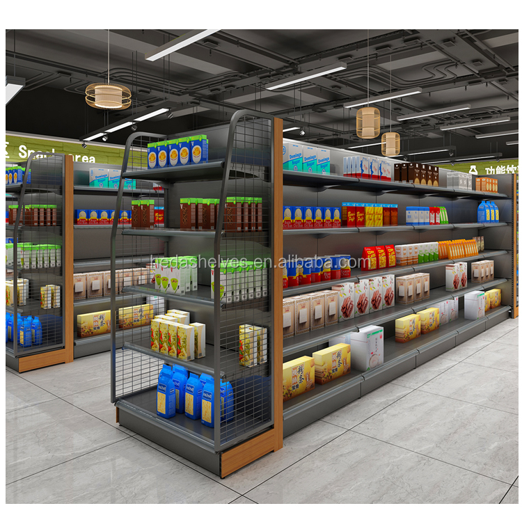 supermarket snack display stand
