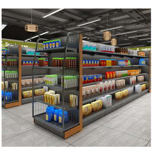 Siêu thị thép bán lẻ kệ trưng bày kệ cửa hàng đồ ăn nhẹ hàng tạp hóa siêu thị hiển thị cửa hàng tiện lợi giá đa cấp - Product Image 3