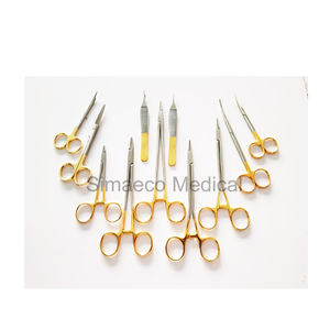 Ryder T.C Agujas de acero inoxidable Tijeras y fórceps Adson Instrumentos quirúrgicos eléctricos Base - Product Image 1