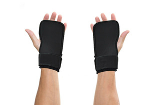 Sangles de poignet en néoprène de haute qualité pour haltérophilie Pull-Ups Logo personnalisé Respirant PVC Caoutchouc Gym Crochet Taille Personnalisable - Product Image 5