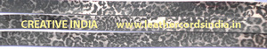 Cordons plats tendance en cuir véritable ciré à imprimé reptile pour loisirs créatifs (chaussures, sacs, vêtements, textiles de maison) - Product Image 4