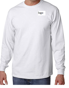 T-Shirt à manches longues en coton pour hommes, fermeture à tirette importée, lavage en Machine, tissu de haute qualité, Stock bon marché, mode - Product Image 1