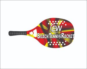 Raquettes de beach tennis avec face de 22 mm, poids de 320-340 g, longueur de 50 cm, poignée en fibre de carbone, filet en fibre de verre - Product Image 6