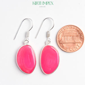 Chaud à la mode Montana Agate couleur Boho boucles d'oreilles pour les femmes à la main goutte crochet plaqué or en gros bijoux de mode Amérique Style - Product Image 1