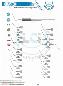 Condenseurs endodontiques, 6 pièces, qualité professionnelle - Product Image 2