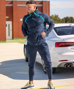 Chándal Deportivo Ajustado para Hombre, con Logotipo Personalizado, de Forro Polar Técnico, con Costuras Laterales, Chándal de Forro Polar Técnico, Chándal de Forro Polar para Invierno 2026 - Product Image 1