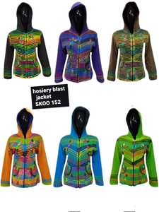 Hosiery เสื้อแจ็คเก็ตมีฮู้ดโบโฮ,เสื้อแจ็คเก็ตมีฮู้ดฮิปปี้เสื้อแจ็คเก็ตมีฮู้ดสไตล์ทันสมัยดีไซน์หลากสีแบบดั้งเดิมเสื้อแจ็คเก็ตสไตล์โบโฮ
