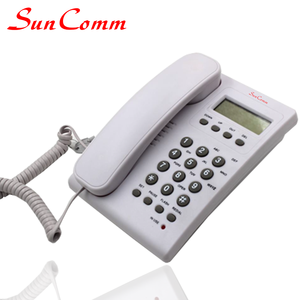 โทรศัพท์อะนาล็อกแบบมีสาย แสดงหมายเลขโทรเข้า วัสดุ ABS ราคาประหยัด - Product Image 1