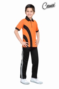 Uniforme deportivo para niños, camiseta de manga corta con dos pantalones de manga corta - Product Image 4