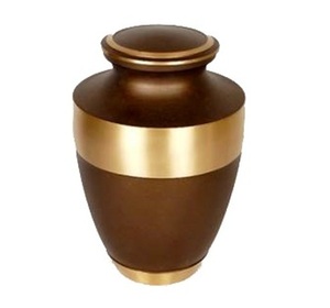 Accessoires funéraires américains faits à la main Urnes humaines de crémation en métal avec logo personnalisé Urne adulte souvenir - Product Image 5