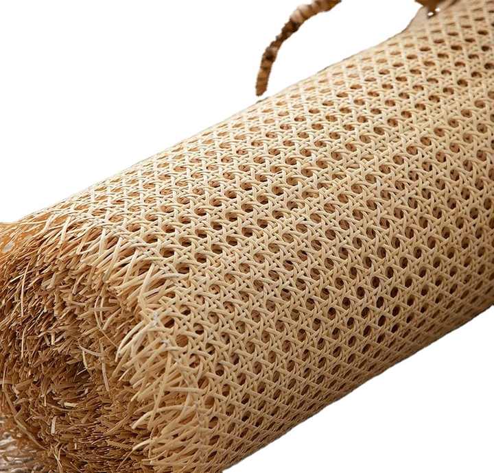 Raw Material Rattan Cane Webbing Roll for DIY Product Decor 