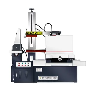 חוט מכונת חיתוך למכירה DK7745 cnc edm חוט לחתוך מכונה נמוכה מחיר עבור מאטל חיתוך