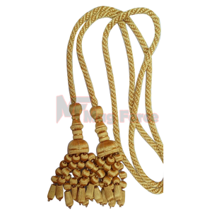 Rideau et église Borlas argenté fonctionnel/Borlas espagnol pour la décoration - Product Image 4