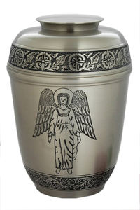 Urna funeraria de mármol marrón para cenizas - Product Image 5