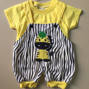 Vente en gros d'usine de barboteuses personnalisées bon marché pour vêtements pour bébés garçons avec motif unique vêtements pour bébés de qualité - Product Image 1