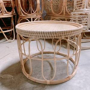 Mesa de centro de ratán hecha a mano de alta calidad, superventas, muebles de sala de estar modernos de Vietnam, 50cm - Product Image 6
