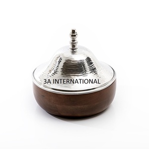 Customized Size Unique Style Double Wall Food Inculcated Casserole Serving Hot Pot for <b>Dining</b> <b>Table</b> Wedding Parties Hotels - Product Image 3