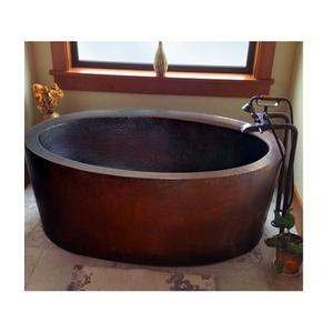 Fantástica Bañera Independiente Tradicional de Cobre con Tamaño y Forma Personalizados, Precio para Uso en Baños - Product Image 3