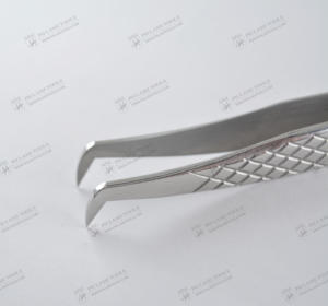 Pince à épiler d'extension de cils de volume russe 75 degrés de large pointe marque privée, pince à épiler de volume d'extension de cils marque privée - Product Image 2