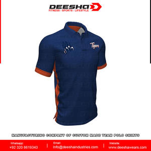 Hot Fashion personnalisé anti-rides pleine Sublimation brodé tissu éponge tricoté pour chemise pour hommes/femmes en gros - Product Image 5