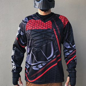 Camiseta de paintball Anti-bb, traje de salto, Jersey personalizado con diseño de sublimación - Product Image 5