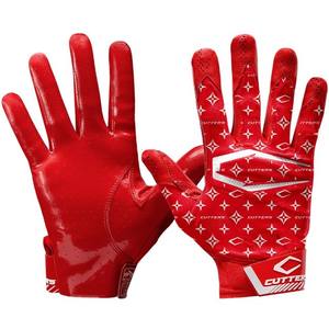 Gants de football en cuir pour jeunes américains, vente en gros, - Product Image 1