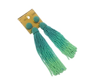 Stylish Popular Trendy Funky Alloy Woman Fashion Charm Rattan <b>Earrings</b> Raffia <b>Bamboo</b> Handmade Bohemian <b>Earrings</b> Beach Jewel - Product Image 4