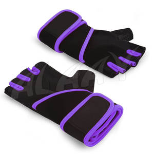 Gants de sport en cuir à paume complète pour hommes et femmes pour l'entraînement de gymnastique, l'haltérophilie, le soutien et la protection - Product Image 2