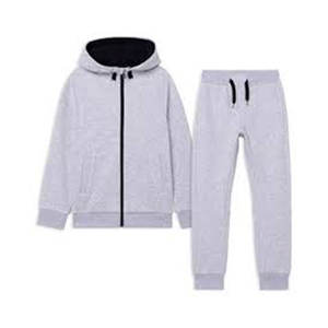 Conjunto de ropa de invierno para niños, sudaderas con capucha personalizadas de Color sólido - Product Image 3