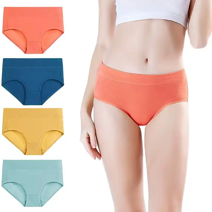 Women Lingerie MID Waist Comfort Cotton Spandex Double Layer Crotch  Underpants - China Underwear and Lingerie price