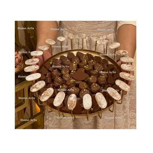 Support à chocolats en métal de qualité supérieure, design tendance, forme ronde, pour fournisseur en gros - Product Image 2